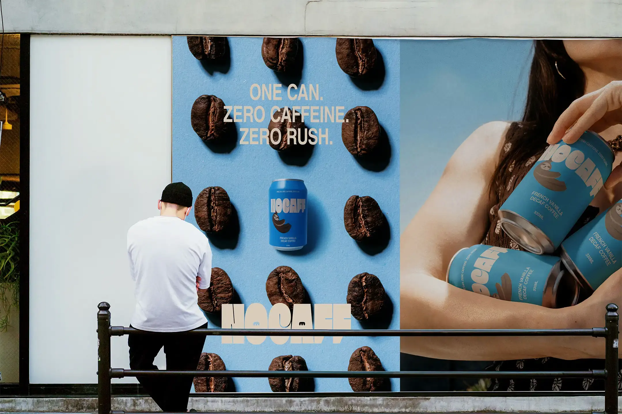 Nocaff billboard