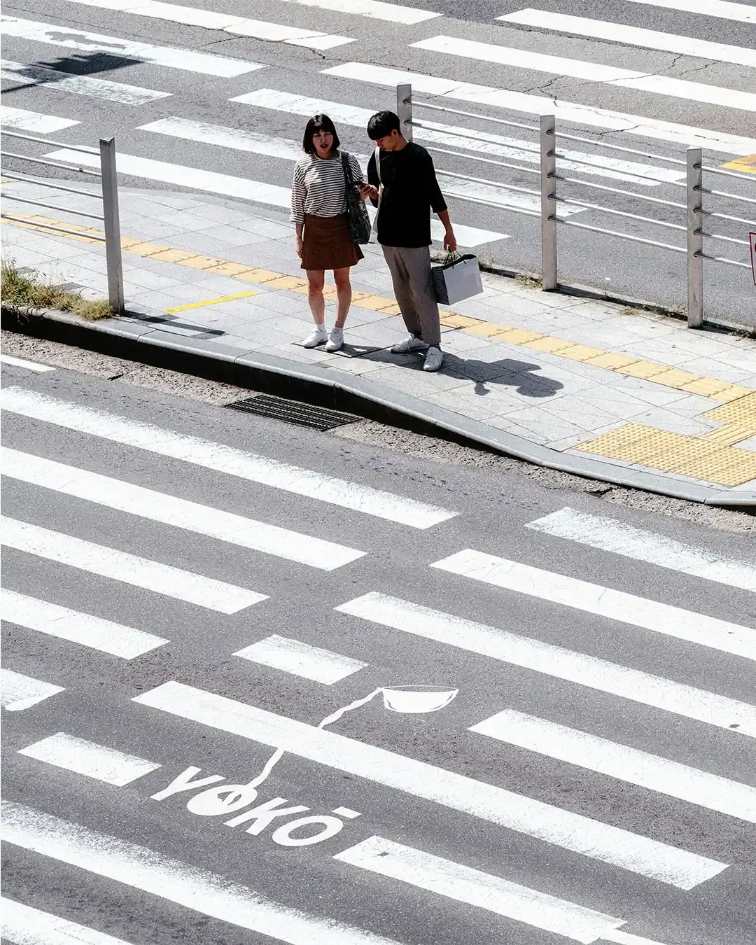 Yoko zebra crossing